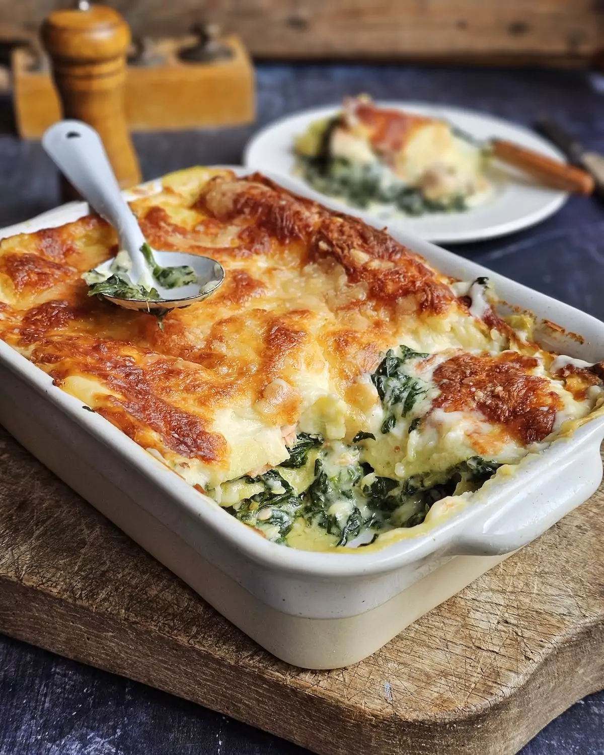 Lasagnes aux légumes & sauce béchamel