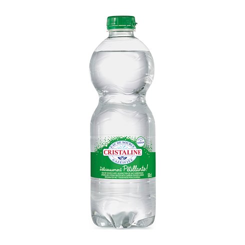 Eau gazeuse Cristalline