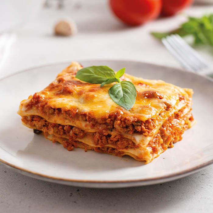 Lasagnes maison à la bolognaise & sauce béchamel