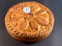 Tourte au veau : effilochée de veau, ris de veau & champignons